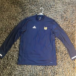 Quinnipiac University Mens Medium Adidas Quarter Zip